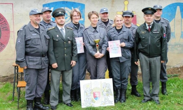 Funkcjonariuszki SW z Łupkowa najlepsze na Słowacji