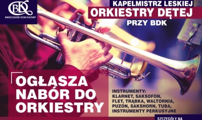 Rozpoczął się nabór do leskiej Orkiestry Dętej