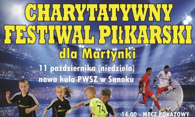 Charytatywny Festiwal Piłkarski - zaproszenie do Sanoka