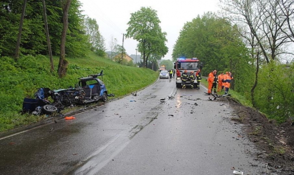 Groźny wypadek w Zahoczewiu