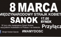 W Sanoku 8 marca także strajk kobiet