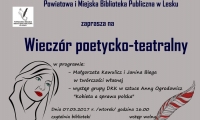 Wieczór poetycko-teatralny. Zaproszenie