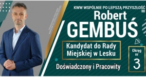 Wybory samorządowe 2024. Robert Gembuś