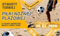 Otwarty turniej piłki nożnej plażowej. Zaproszenie
